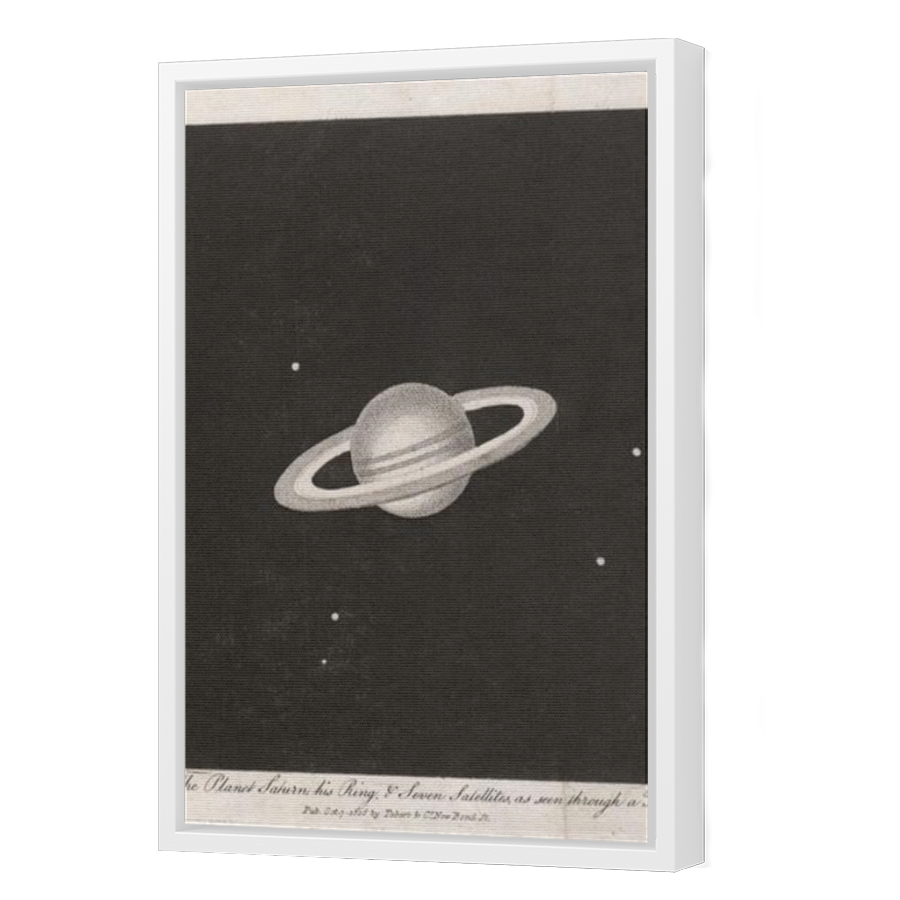 Thumbnail for Canvas - White Floating Frame