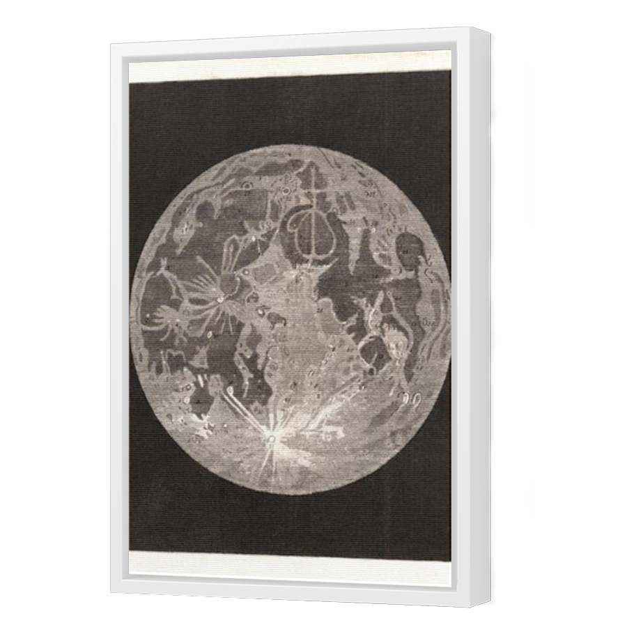 Thumbnail for Canvas - White Floating Frame