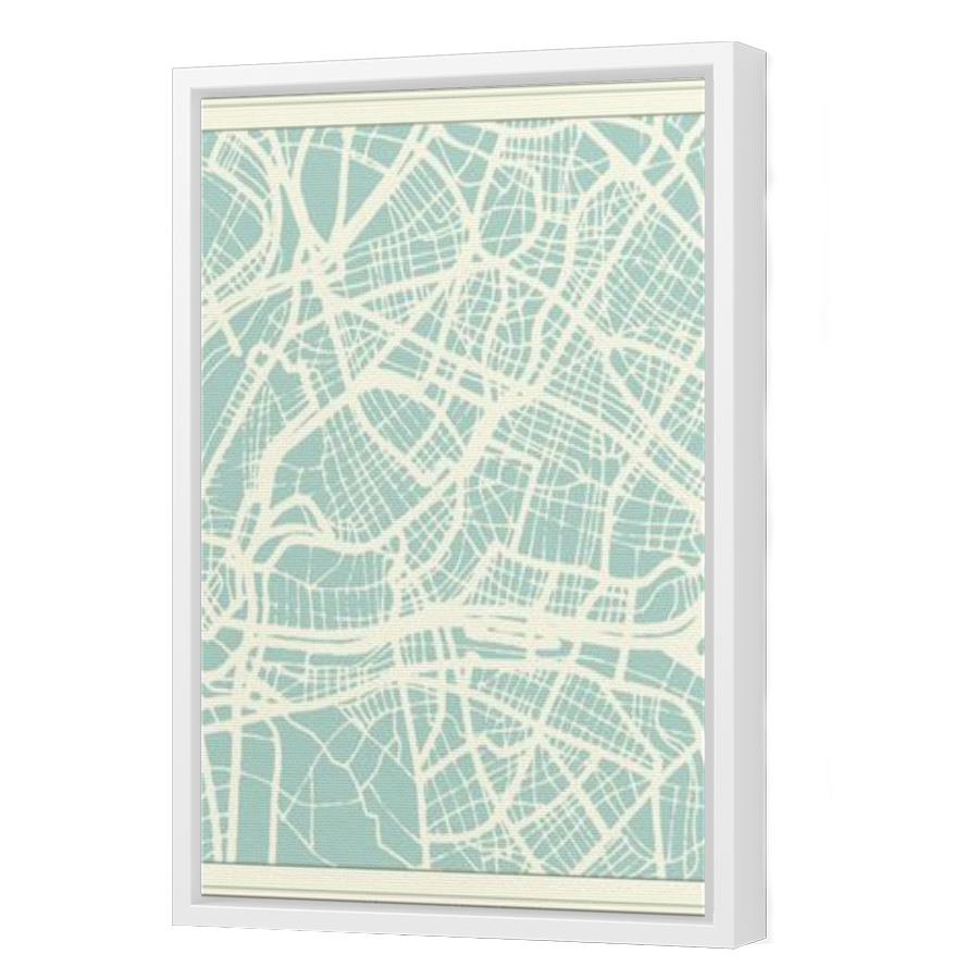 Thumbnail for Canvas - White Floating Frame