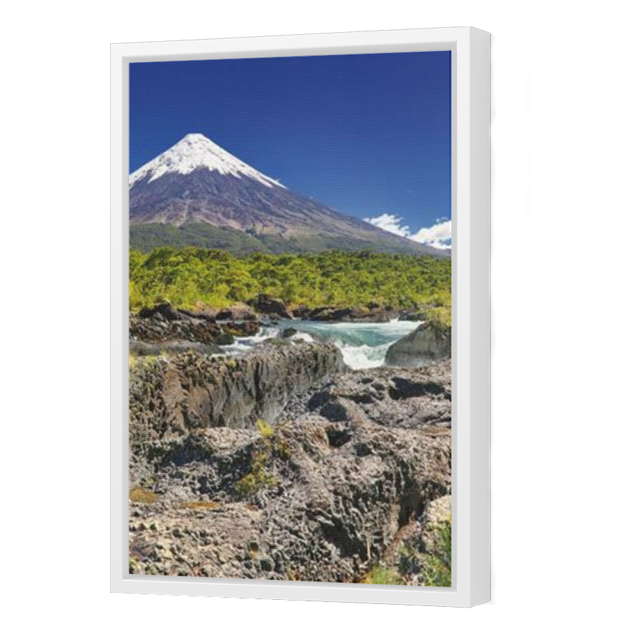 Thumbnail for Canvas - White Floating Frame