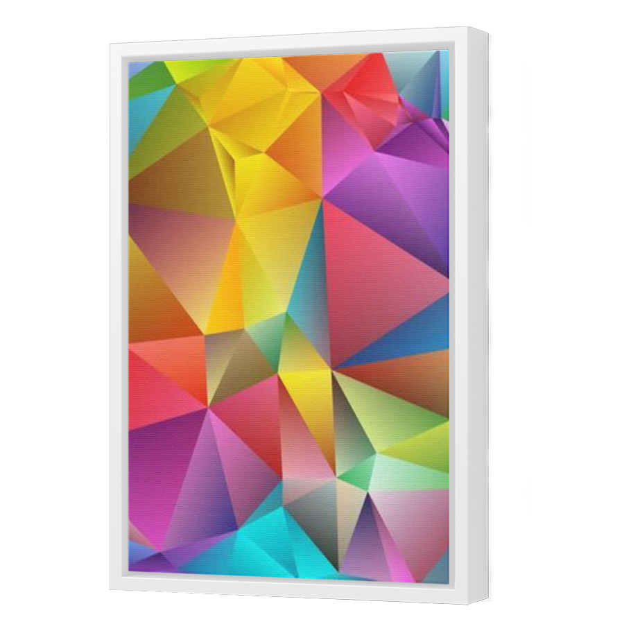 Thumbnail for Canvas - White Floating Frame