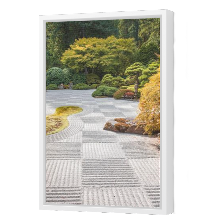 Thumbnail for Canvas - White Floating Frame