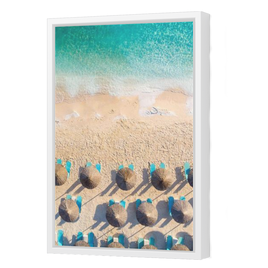Thumbnail for Canvas - White Floating Frame