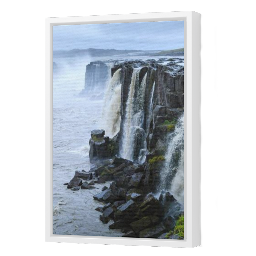 Thumbnail for Canvas - White Floating Frame
