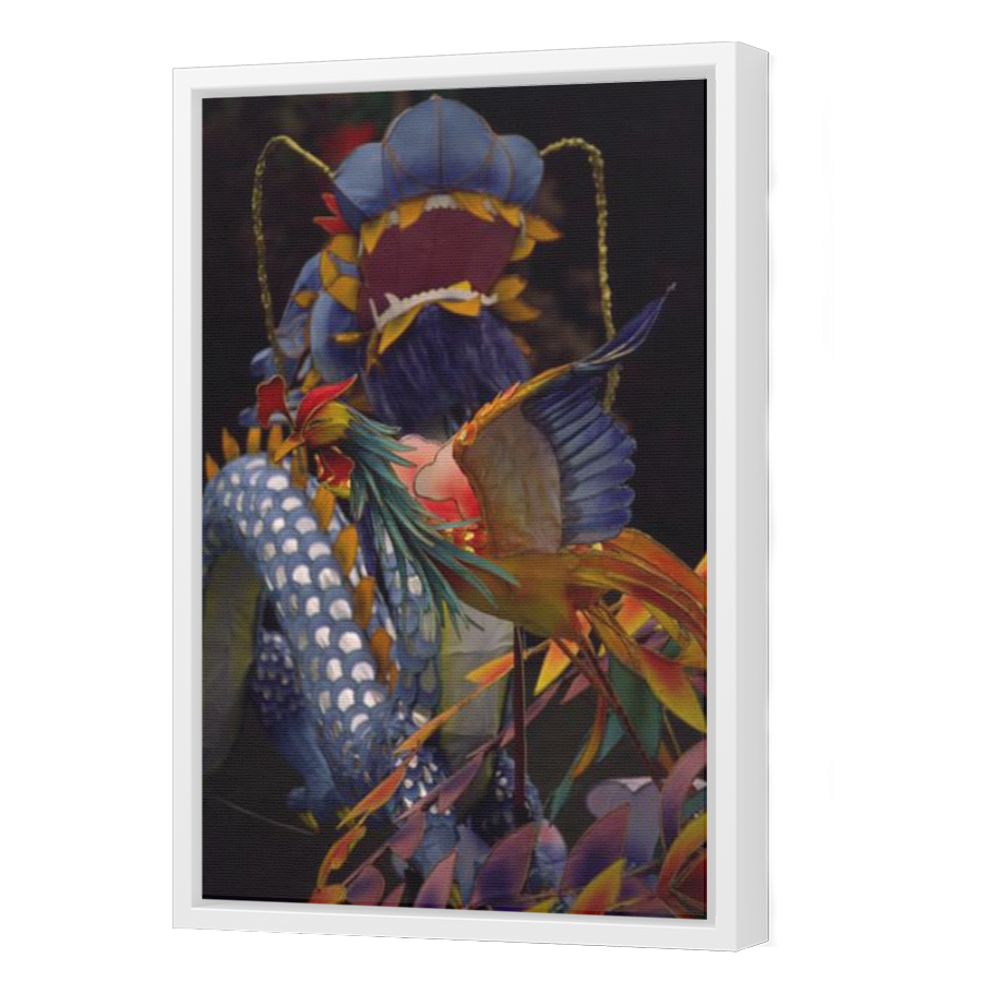 Thumbnail for Canvas - White Floating Frame
