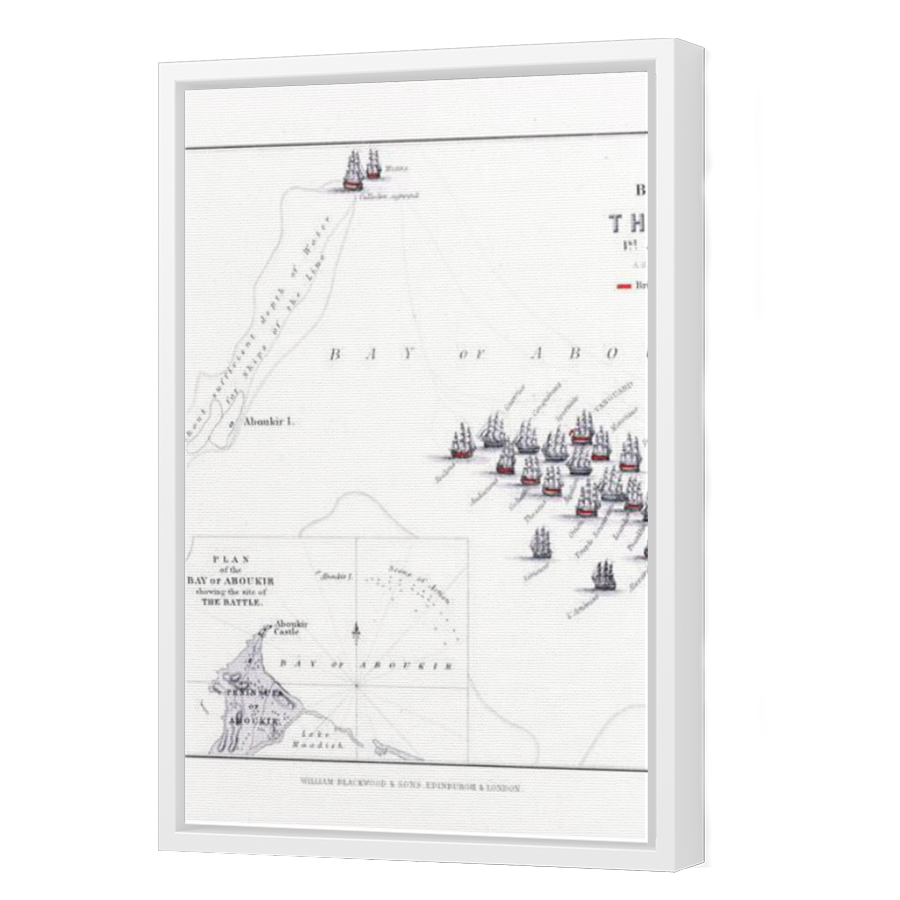 Thumbnail for Canvas - White Floating Frame