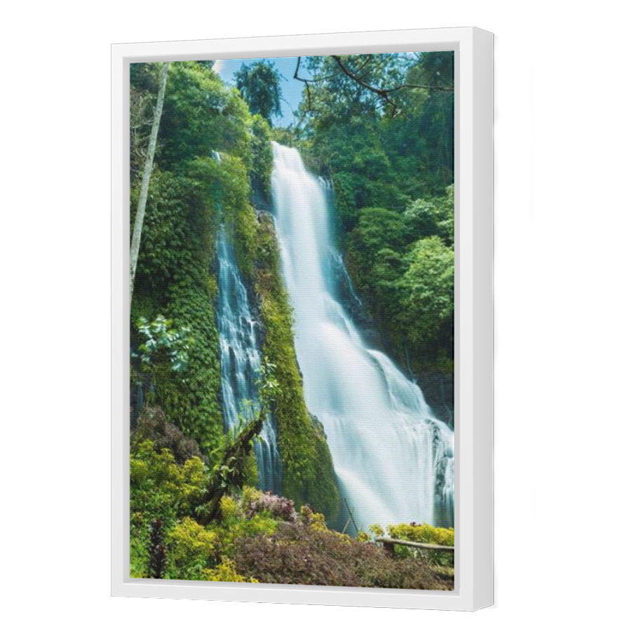 Thumbnail for Canvas - White Floating Frame