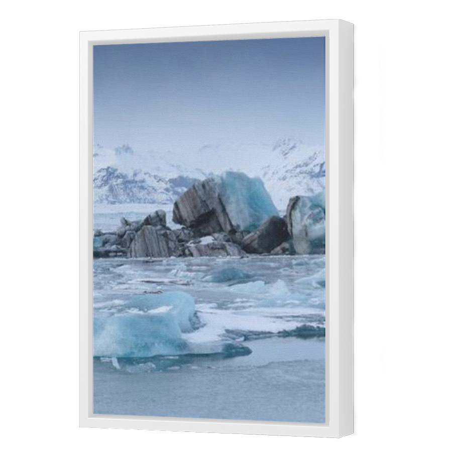 Thumbnail for Canvas - White Floating Frame
