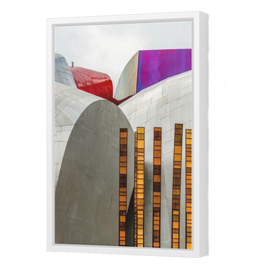 Thumbnail for Canvas - White Floating Frame
