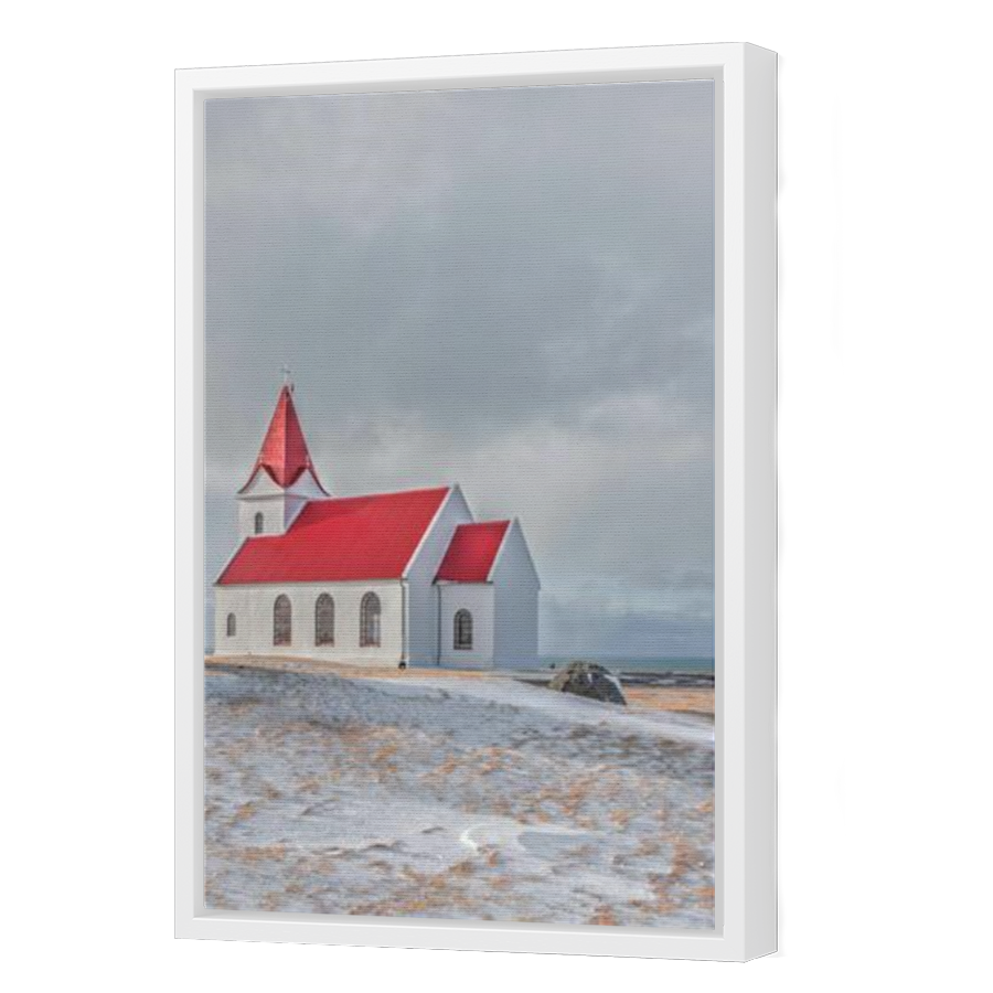 Thumbnail for Canvas - White Floating Frame