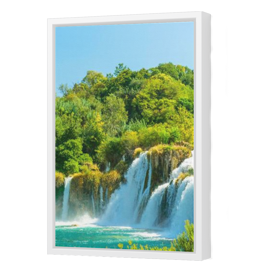 Thumbnail for Canvas - White Floating Frame