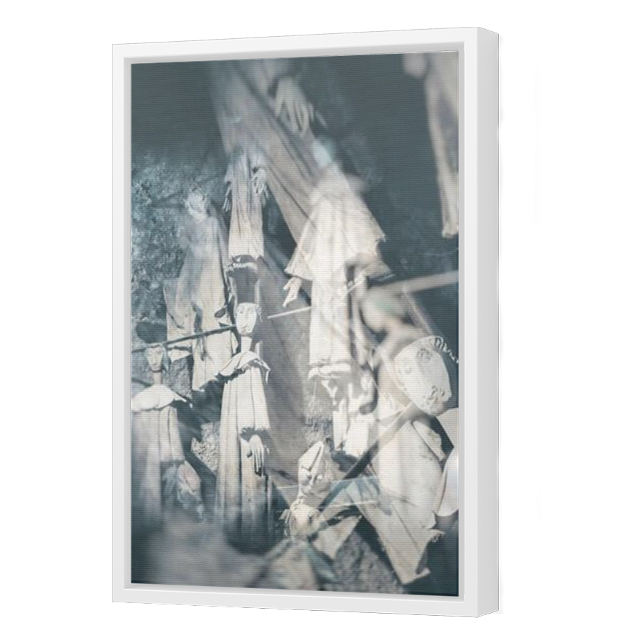 Thumbnail for Canvas - White Floating Frame