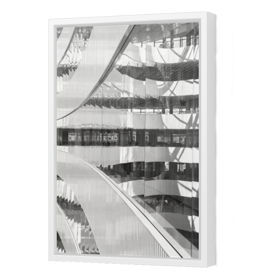 Thumbnail for Canvas - White Floating Frame