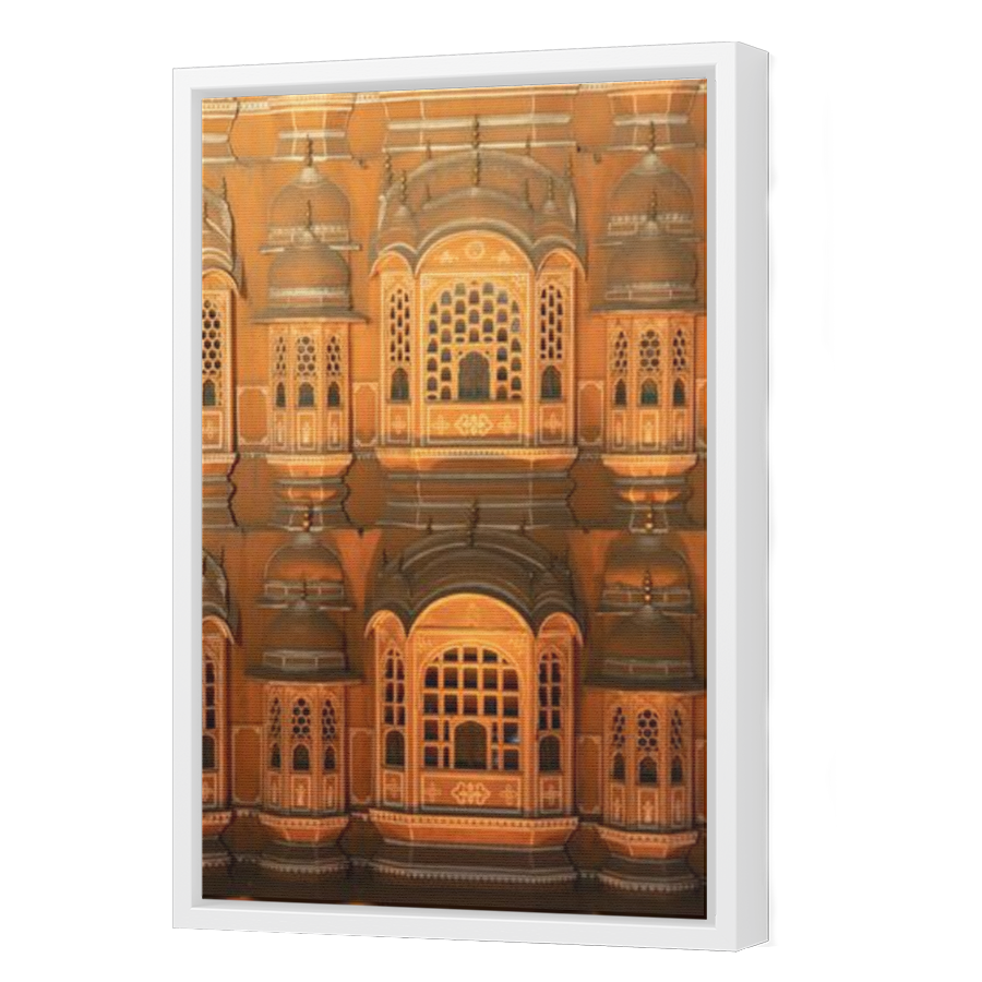Thumbnail for Canvas - White Floating Frame