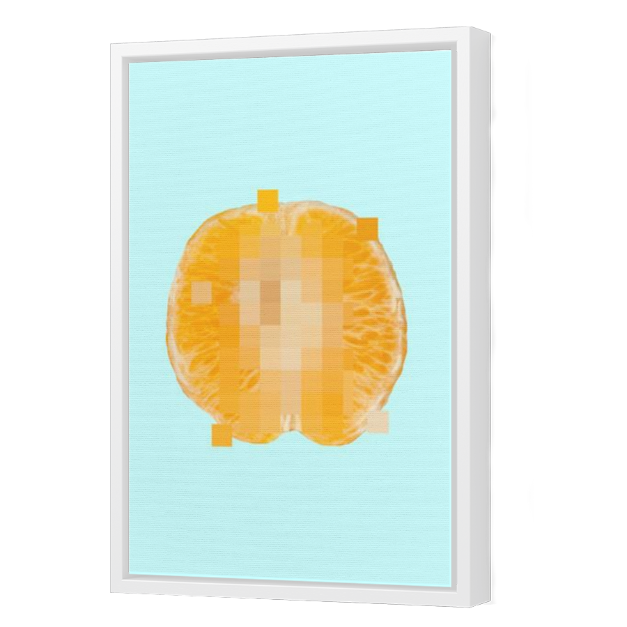 Thumbnail for Canvas - White Floating Frame