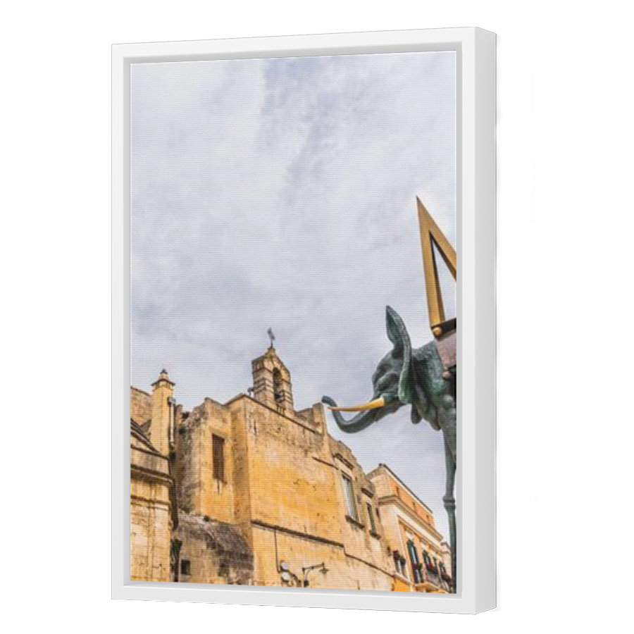 Thumbnail for Canvas - White Floating Frame