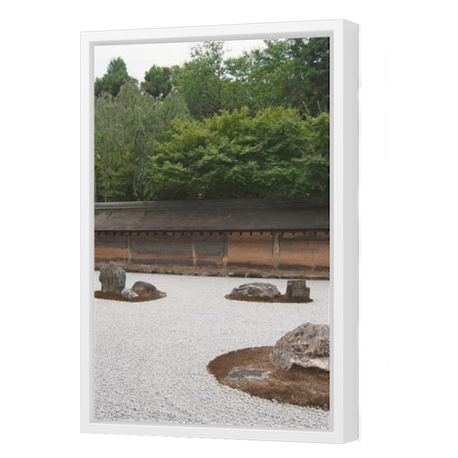 Thumbnail for Canvas - White Floating Frame