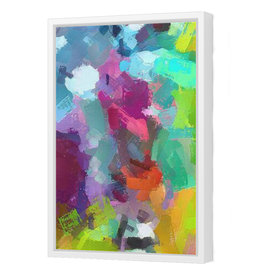 Thumbnail for Canvas - White Floating Frame