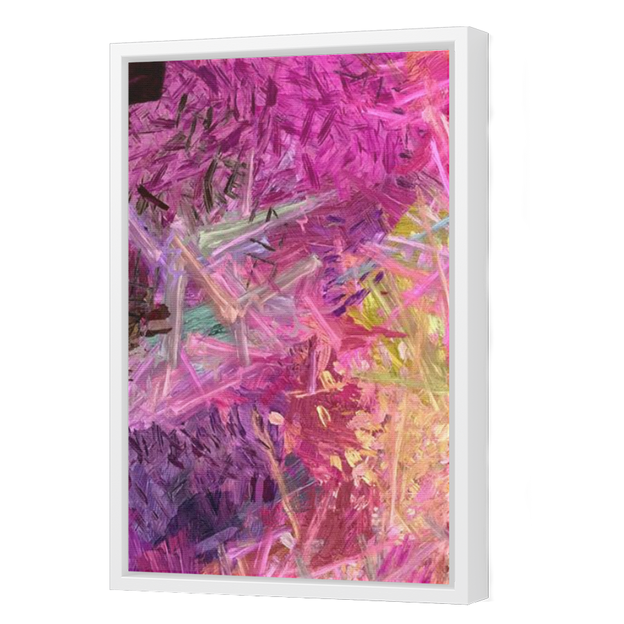 Thumbnail for Canvas - White Floating Frame