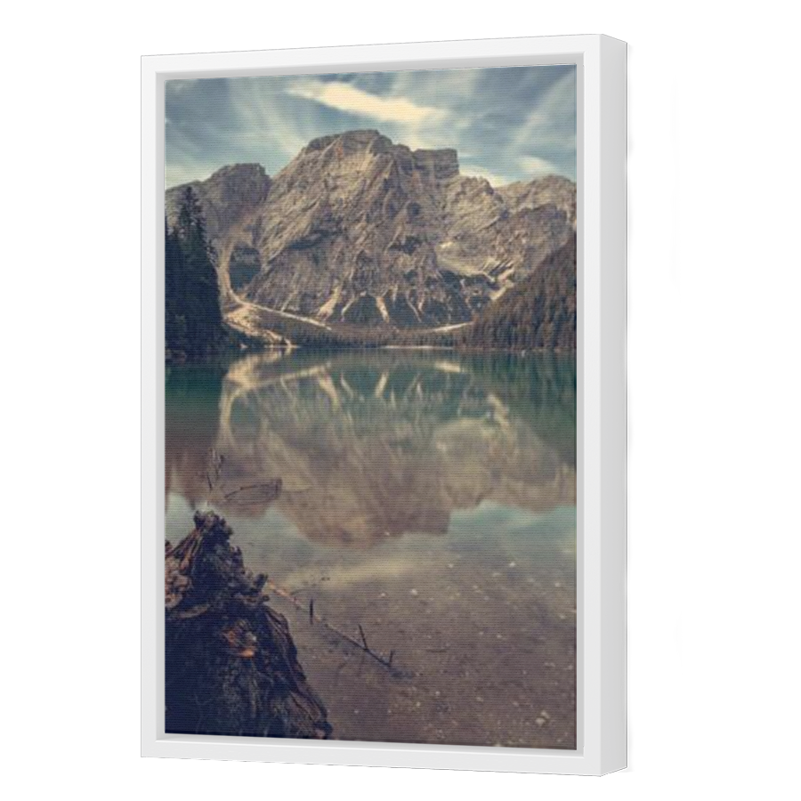 Thumbnail for Canvas - White Floating Frame