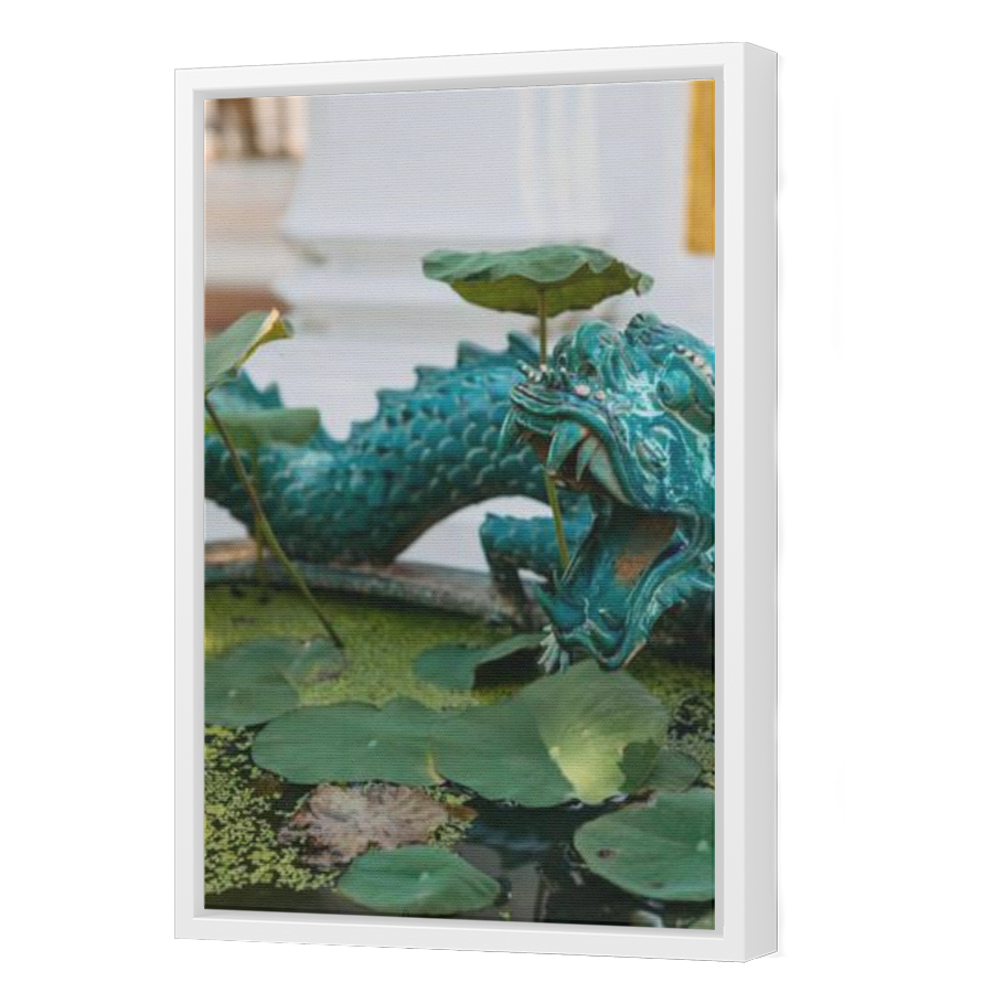 Thumbnail for Canvas - White Floating Frame