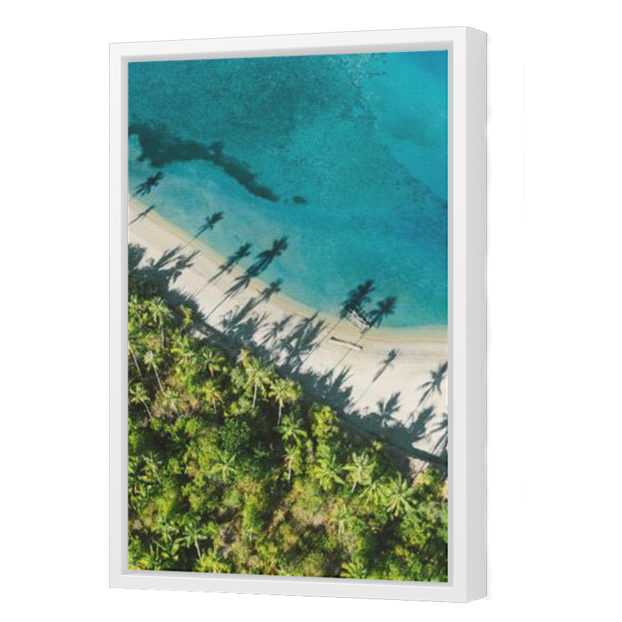 Thumbnail for Canvas - White Floating Frame