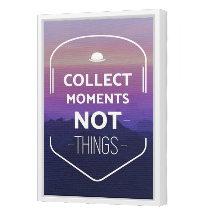 Thumbnail for Canvas - White Floating Frame