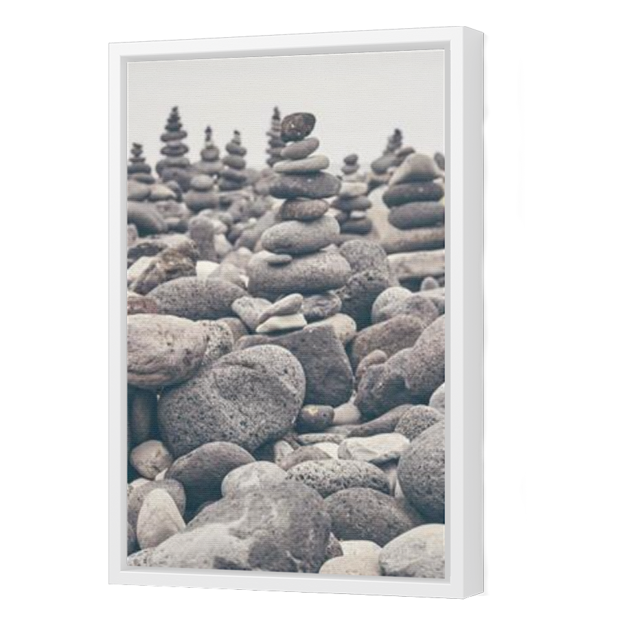 Thumbnail for Canvas - White Floating Frame