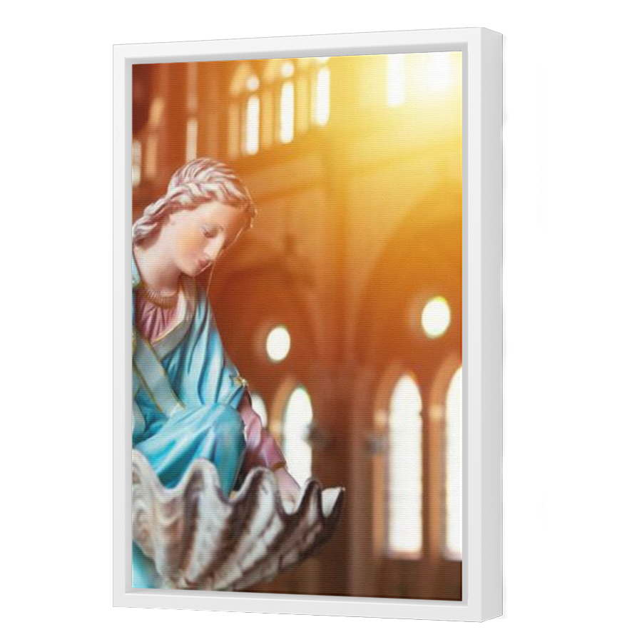 Thumbnail for Canvas - White Floating Frame