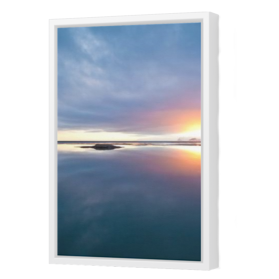 Thumbnail for Canvas - White Floating Frame