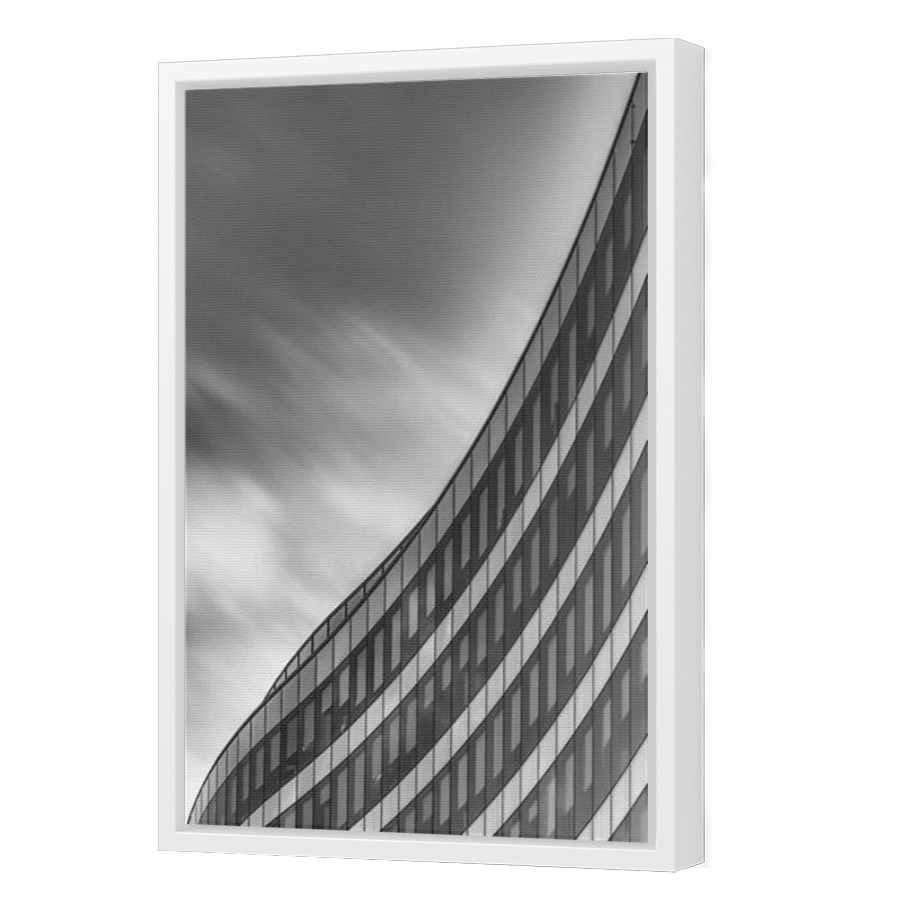 Thumbnail for Canvas - White Floating Frame