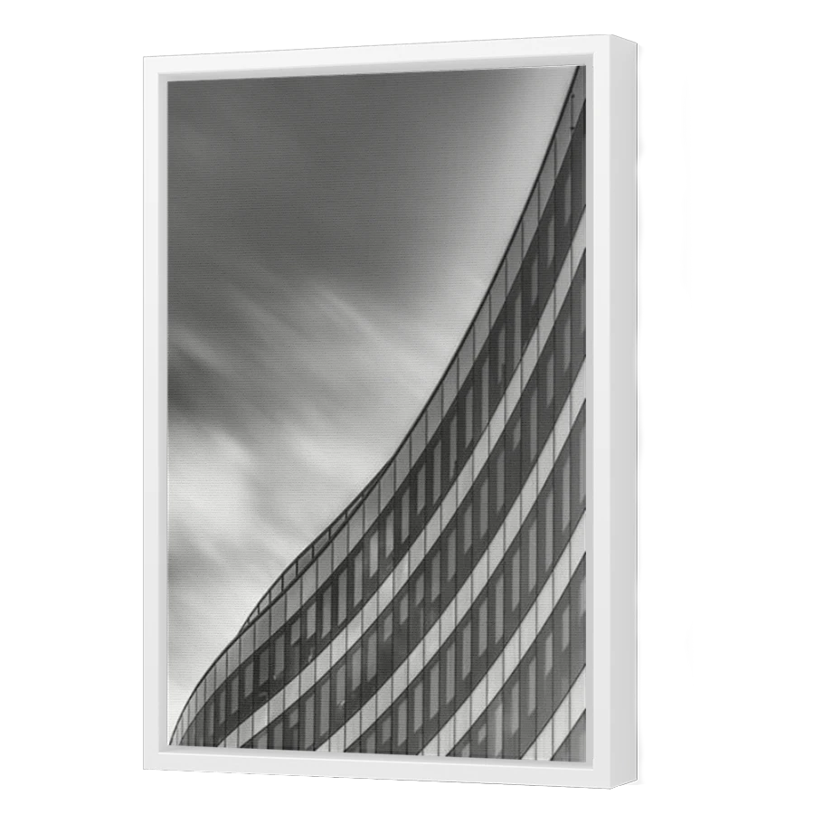 Thumbnail for Canvas - White Floating Frame