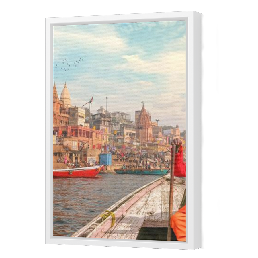 Thumbnail for Canvas - White Floating Frame