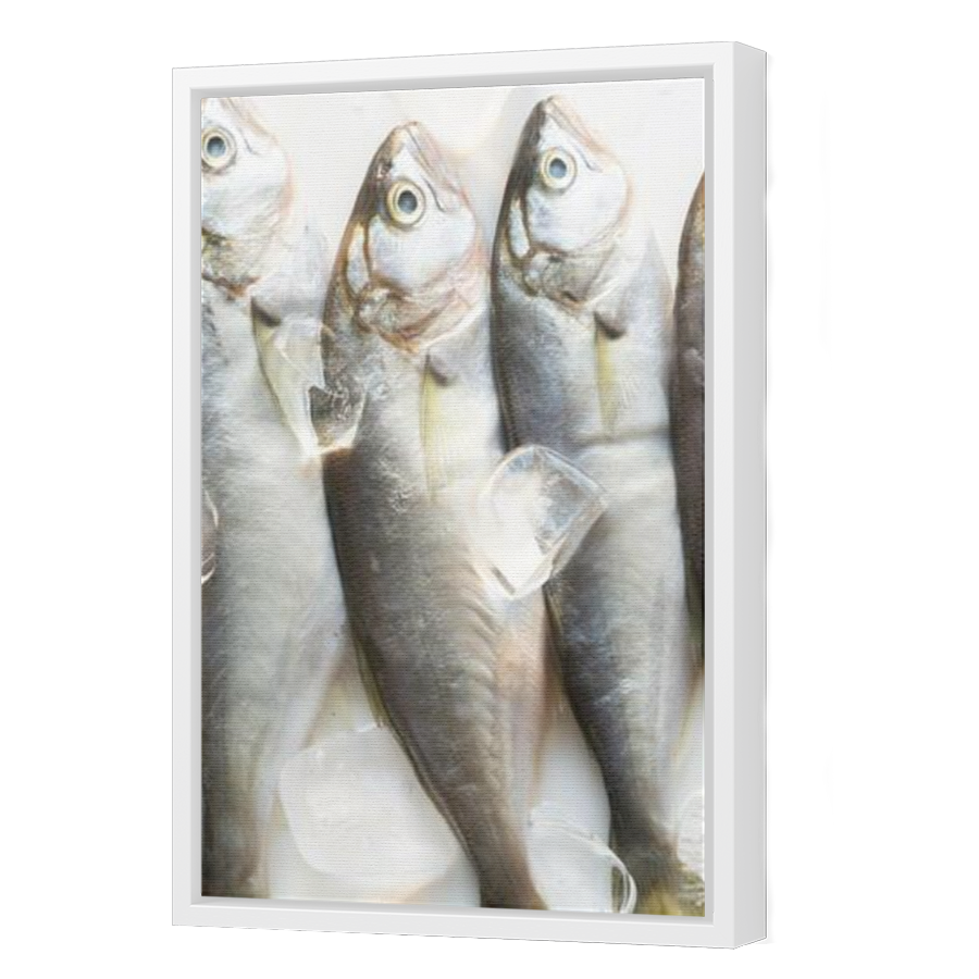 Thumbnail for Canvas - White Floating Frame