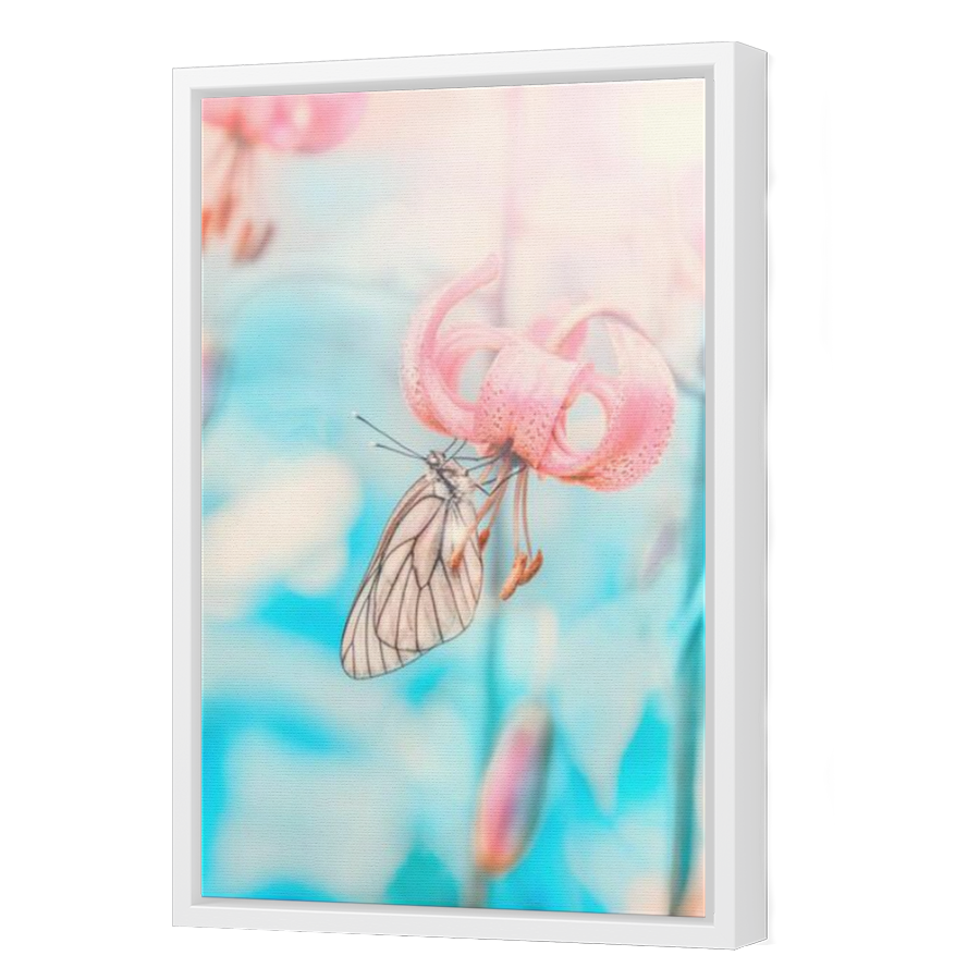 Thumbnail for Canvas - White Floating Frame