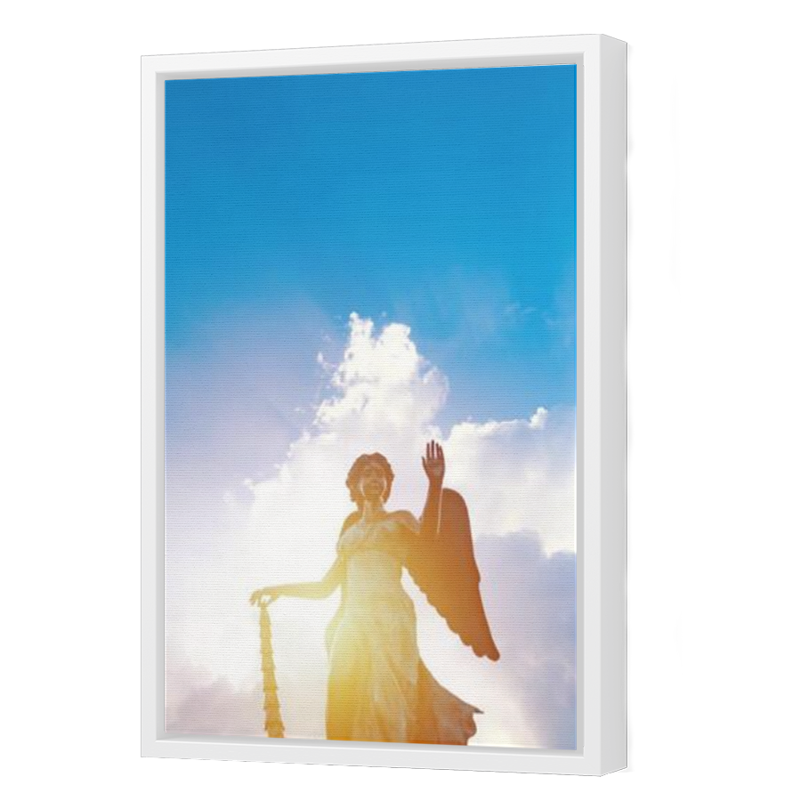 Thumbnail for Canvas - White Floating Frame