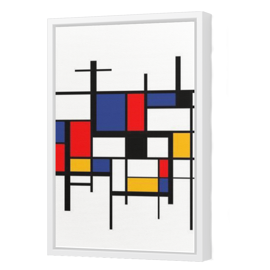 Thumbnail for Canvas - White Floating Frame