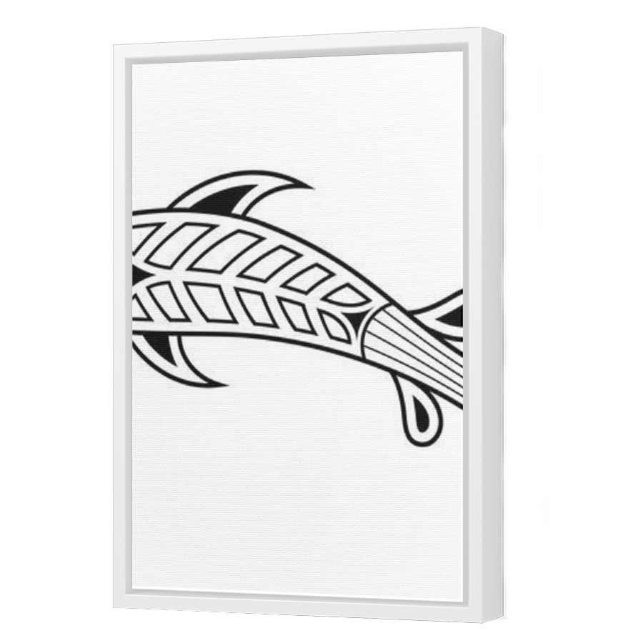 Thumbnail for Canvas - White Floating Frame