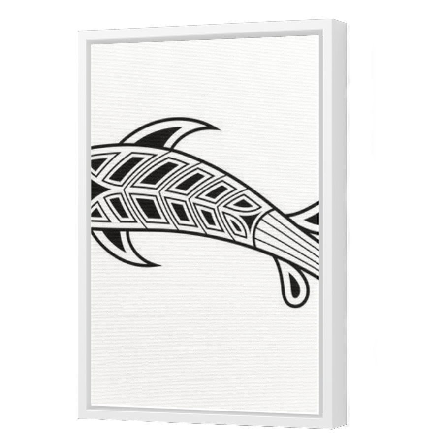 Thumbnail for Canvas - White Floating Frame