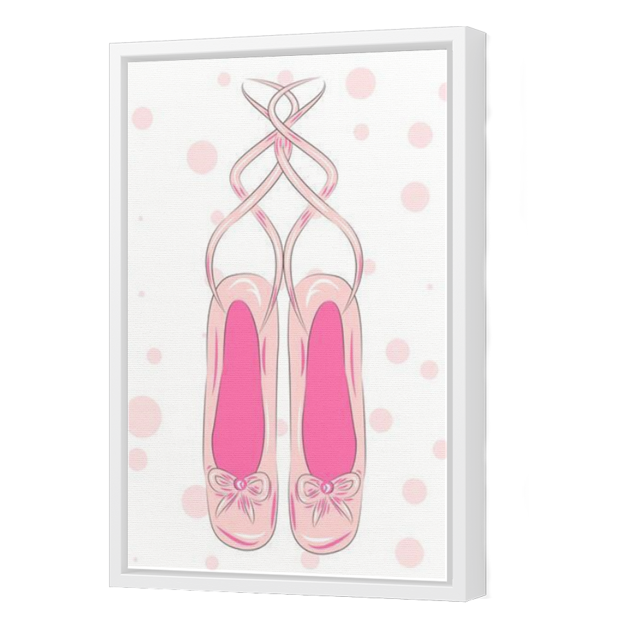 Thumbnail for Canvas - White Floating Frame