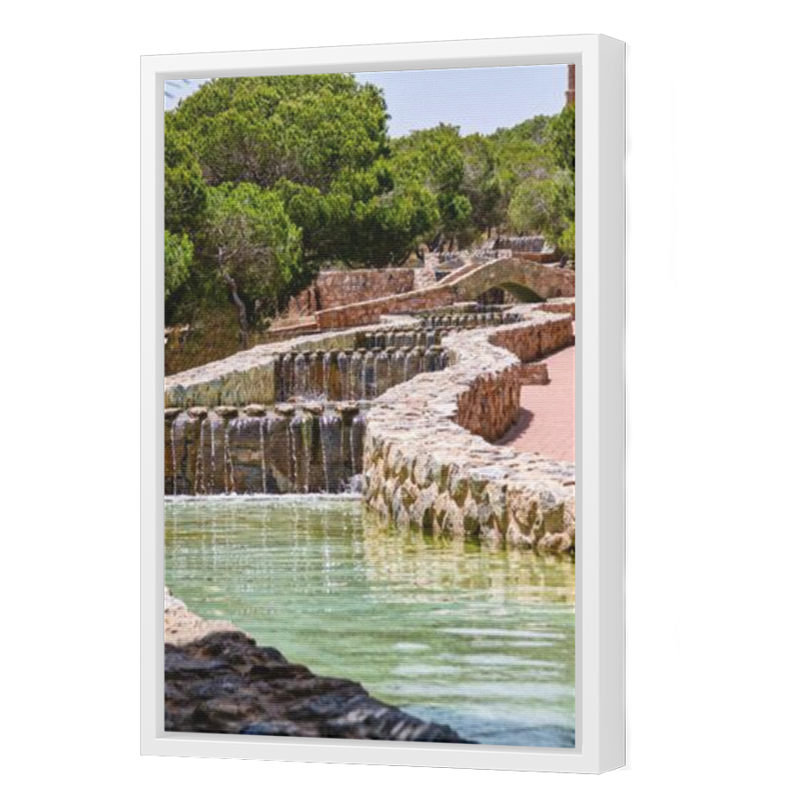 Thumbnail for Canvas - White Floating Frame