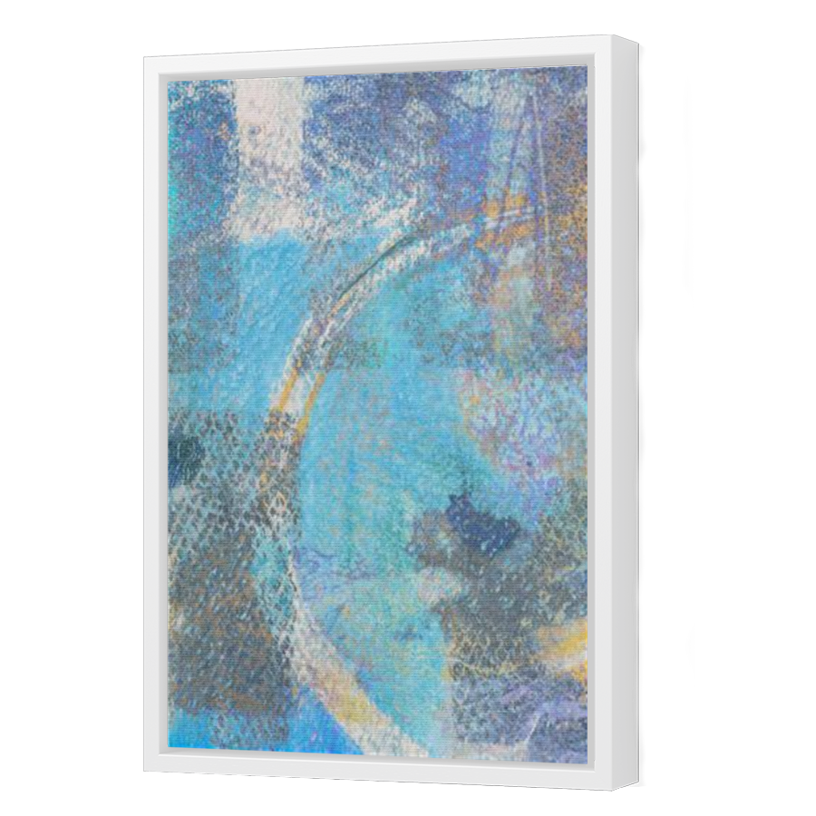 Thumbnail for Canvas - White Floating Frame