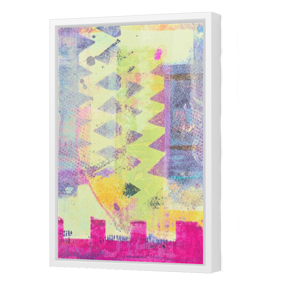 Thumbnail for Canvas - White Floating Frame