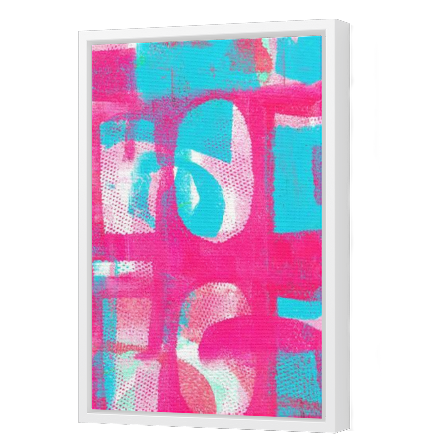 Thumbnail for Canvas - White Floating Frame