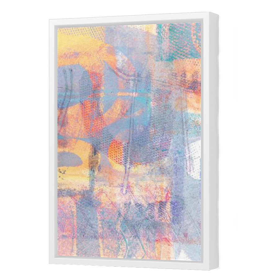 Thumbnail for Canvas - White Floating Frame
