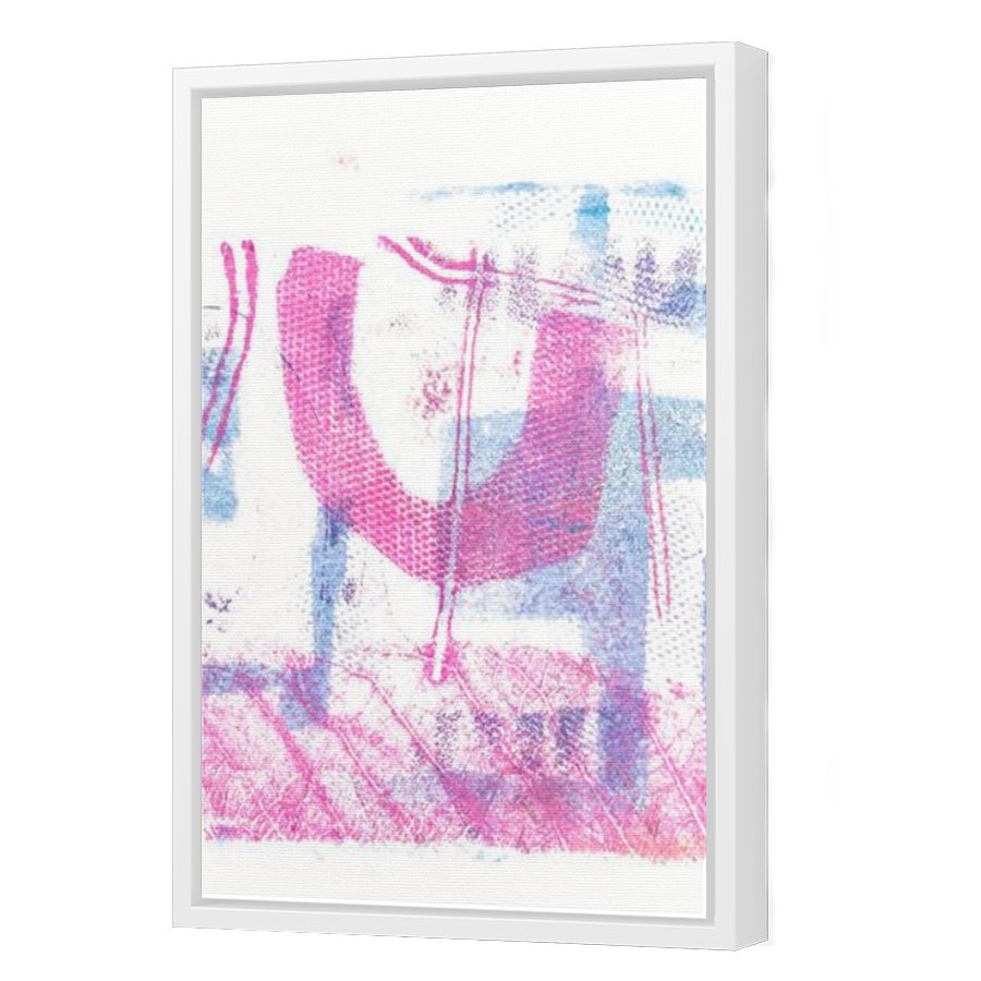 Thumbnail for Canvas - White Floating Frame