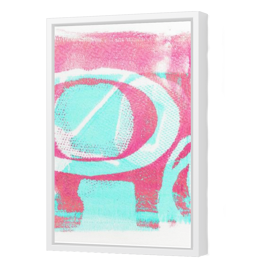 Thumbnail for Canvas - White Floating Frame