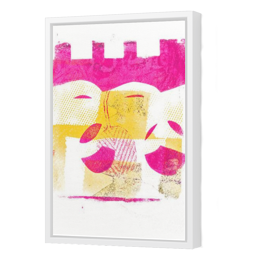 Thumbnail for Canvas - White Floating Frame