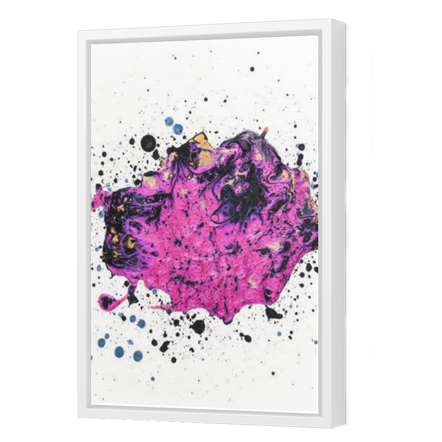 Thumbnail for Canvas - White Floating Frame