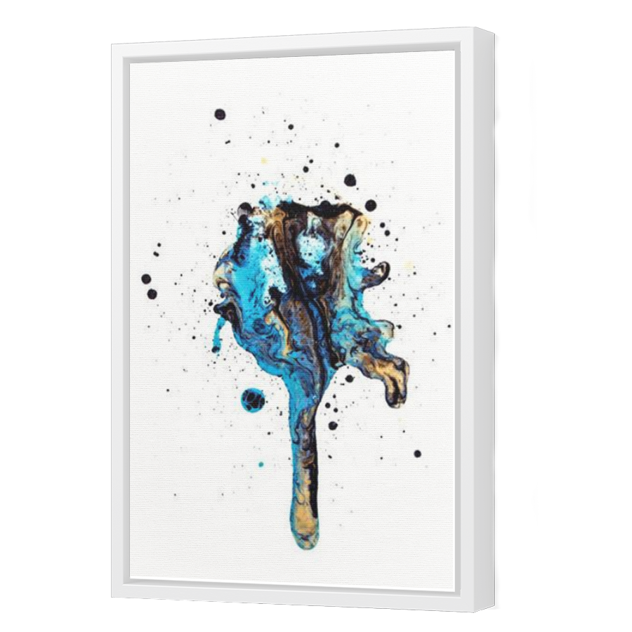 Thumbnail for Canvas - White Floating Frame